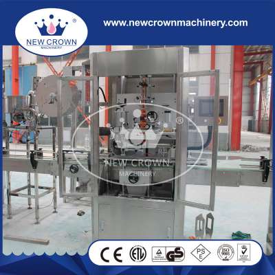 150bpm Automatic Single Head Sleeve Labeling Machine for Pet / PVC Label