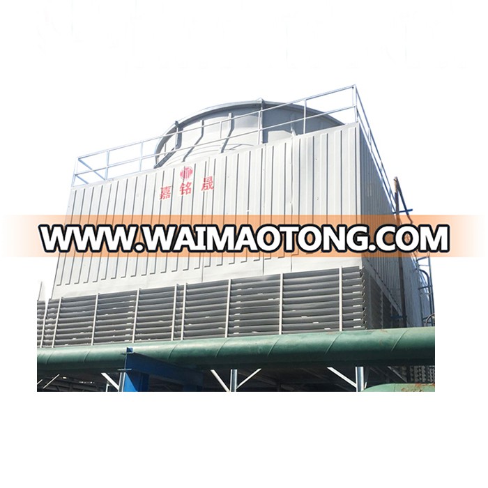 100T Cooling Tower, High quality with low noise , FRP Material 35*54*42m, 300 m3/h