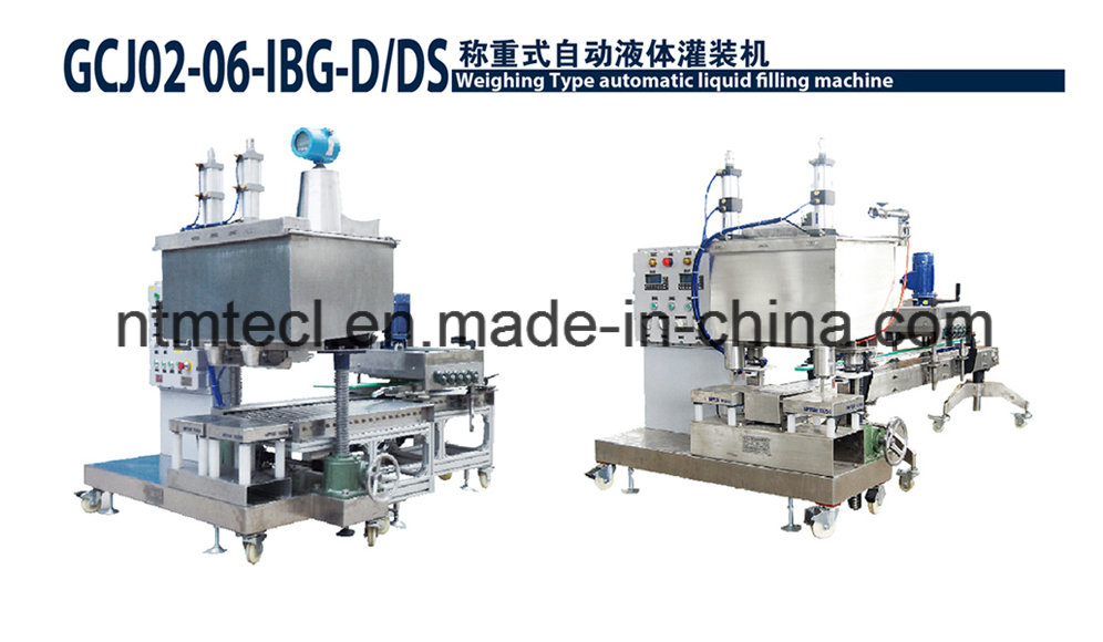 Automatic Weighing Type Liquid Filling and Capping Machine for Paint, Coating, Glue, Ink