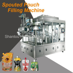 Filling and Capping Machine for Side Gusset Pouch